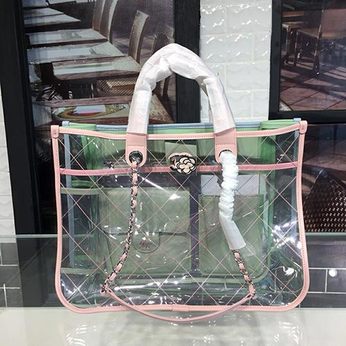  小香Pvc Tote bag购物包采用手提包设计