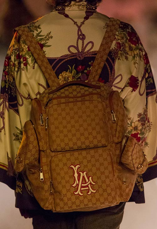  古奇2019春夏系列包包展示混合了15世纪的美学和洛杉矶风格