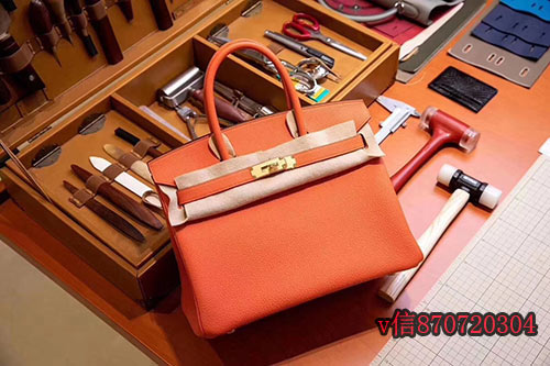 橙色Birkin 30CM 充满活力充满乐趣 蜡线全手工