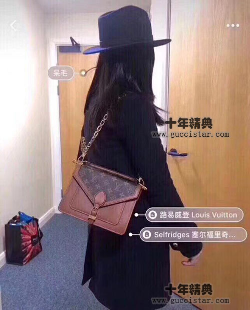 lv经典Biface手袋 2019新款老花女士单肩斜挎包