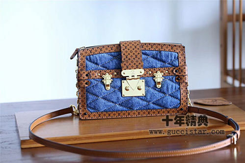 M55047 Louis Vuitton 2019 Malletage Trunk Clutch