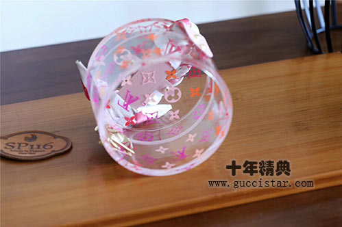 SCOTT收纳盒 lv透明装饰盒 GI0203 粉色0