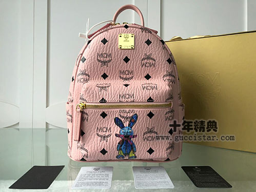 mcm小兔双肩包 2019新款女士背包